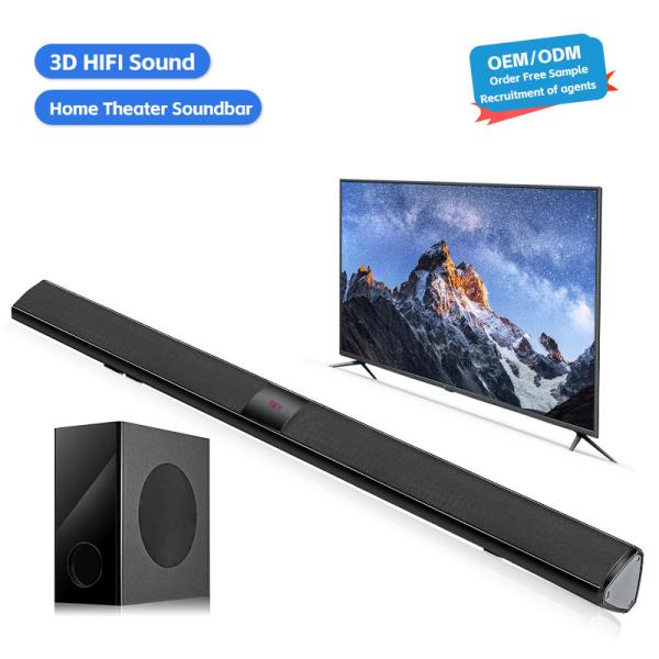 Powerful Wireless Bluetooth Multimedia Speaker System with Subwoofer and