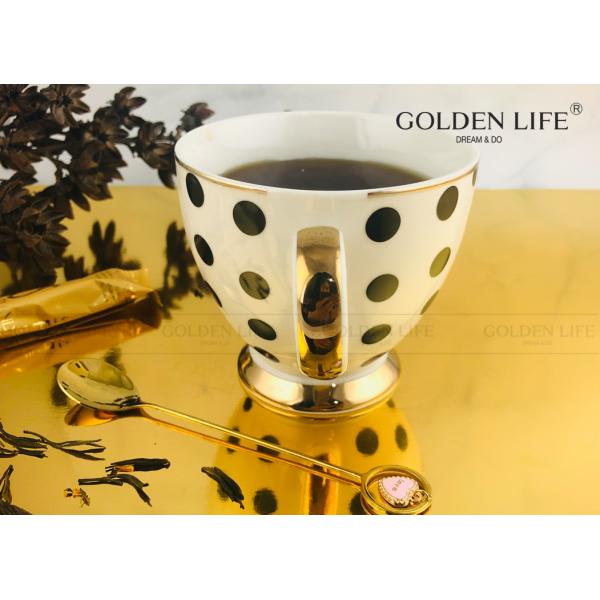 2020 Elegant Ceramic Tea Cup New Bone China Custom Coffee Mugs