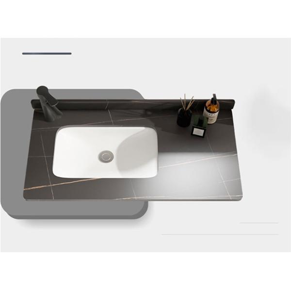 Metal Black Wall Mounted Bathroom Vanity EDM / OEM Available