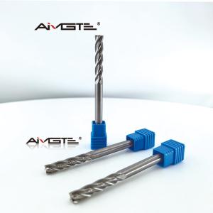 150mm Full Length 4 Flute Carbide End Mill for Soft Metals Die Cast Aluminum