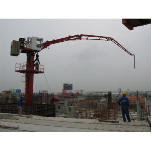 Stationary Placing Boom Pressure Concrete Pump Floor Mounted