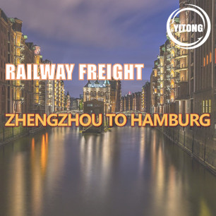 Door To Station International Rail Freight From Zhengzhou China To Hamberg