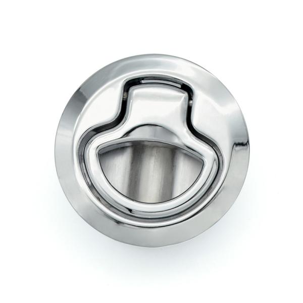 Buy 33x61mm Silver Zinc Alloy Flush Mount Slam Latch at wholesale prices