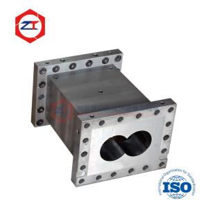 Twin Screw Extruder Barrel With Inner Liner 58 Machine European Standard Used In