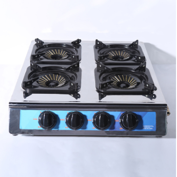 Factory Supply LPG Natural Gas Multi-Headed Gas Stove Commercial Four-eye Casserole Oven Gas Casserole Stove Wholesale