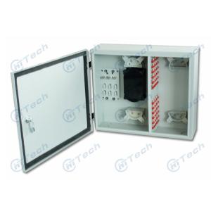 White Color Optical Fiber Distribution Box Large Working Space With Plastic