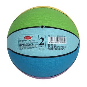 China Toddler Little Kids Mini Rubber Basketball Toy 6Inches PVC Eco Friendly on sale