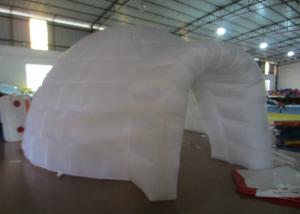 Quality White Round Inflatable Air Tent , Party  Blow Up Tents Large Dia5.48 X 3.66m for sale