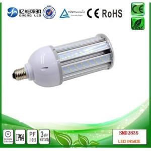 Quality IP64 120LM/W E27E40 30W led street light led corn light E40 led high bay light smd2835 cri&gt;75 3 years warranty CE ROHS for sale