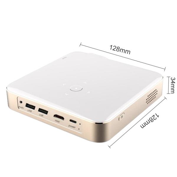 Buy Full HD 1080P 4K 3D BT4.0 WiFI Android Projector RGB LED 150 lumens at wholesale prices