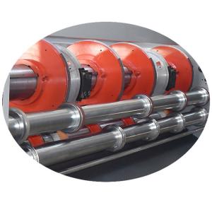 Semi Auto Rotary Slotter Machine Corrugated Carton Box Creasing Corner Cutting