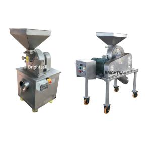 Food Defatted Soybean Grinder Machine Powder Mill Stainless Steel SUS316