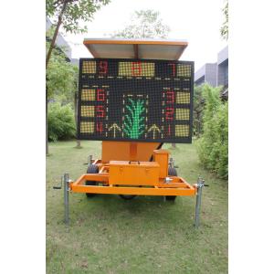 Trailer Mounted Programmable Led Moving Message Sign For Advertising