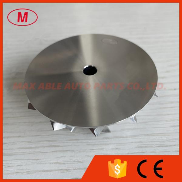 K26 5326-123-2039 44.15/66.00mm 6+6 blades high performance aluminum 2618/billet compressor wheel for 5326-970-6720