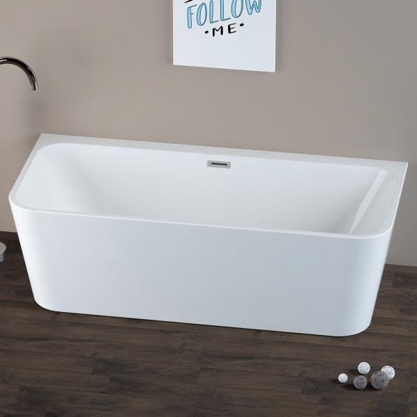 Buy White Acrylic Free Standing Bathtubs SPA Whirlpool Air Massage at wholesale prices