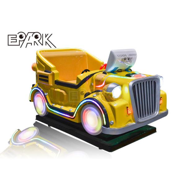 Buy FRP Material Animation Video Game Kiddie Ride On Car With Steering Wheel at wholesale prices