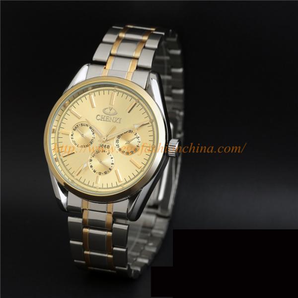 006B Fashion Jewelry Wholesale Watch Retail Small Order Accepted Stainless Steel Watch Man