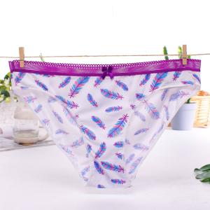 China Smooth Silk Material Women Underwear Sexy Panty on sale