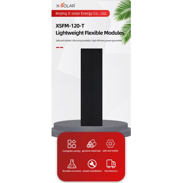 High-Efficiency 120W BIPV Solar Energy System for Eco-Friendly Buildings