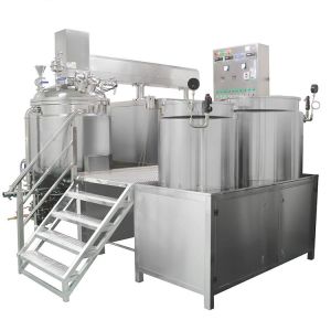 Quality High Shear Vacuum Mixer Petroleum Jelly Paraffin Petrolatum Making Emulsifier Machine for sale