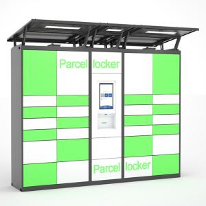 Outdoor Parcel Delivery Post Locker System Intelligent Controller Smart