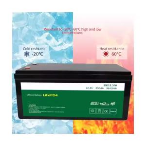 Ultra Lightweight High Efficiency 12V 300AH Lithium Battery With 6000 Charge