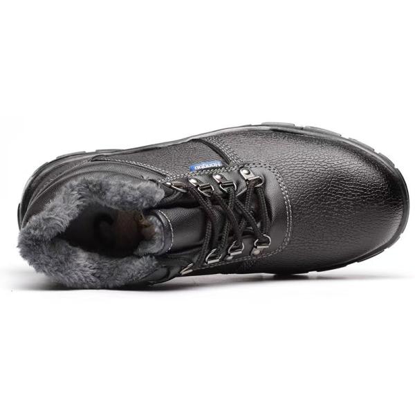 Winter Insulated Safety Work Boots Fleece Lined