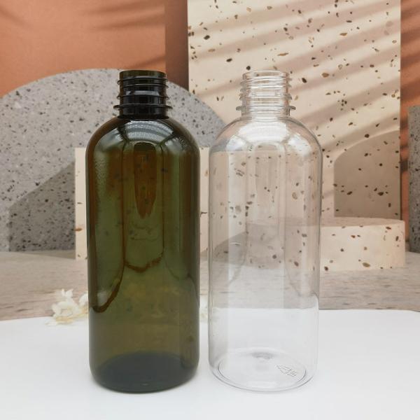 Buy 12oz 360ml 28/410 Plastic PET Cosmetic Lotion Bottle With Pump Sprayer Trigger at wholesale prices