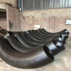 Black Painting Carbon Steel Bend For Heavy Duty Pipe