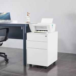 Office Furniture Simple Metal Cabinet with Removable Drawer and Movable