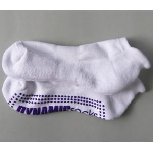 Soft Fabric Yoga Grip Socks Standard Thickness Avoid Injuries Average Size Fit