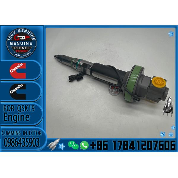 Genuine Fuel Injector Assembly F00BJ00006 FOOBJ00007 0986435903 0986435614 For Qsk19 Engine