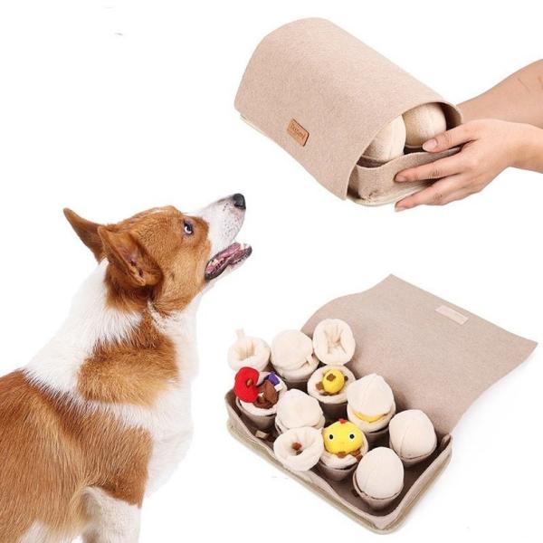Buy Egg Carton Interactive Pet Toys Dog Nosework Training Zoopollo at wholesale prices
