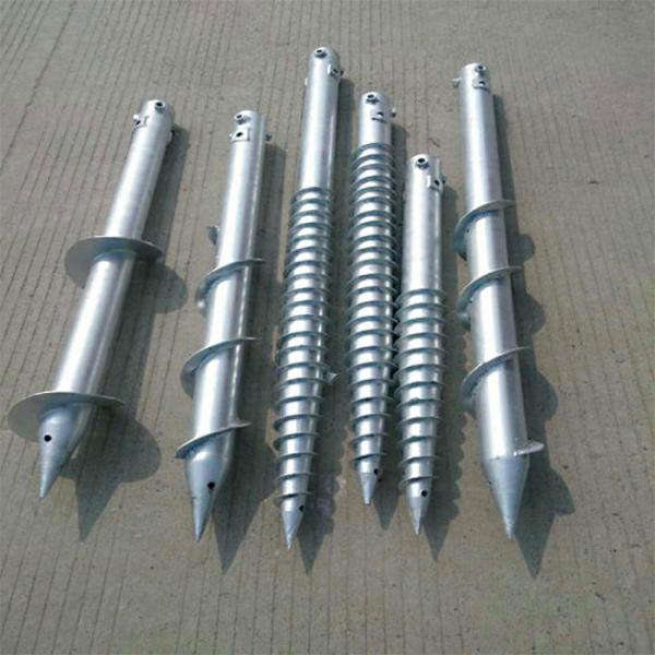 Buy 500~2500mm Length Ground Mounting Screw Pile Driving Rack at wholesale prices