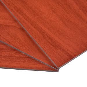 China Impact Resistant Wooden Aluminum Composite Panel Easy Processing Material on sale