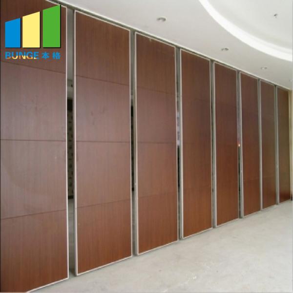 Aluminum Frame Acoustic Operable Sliding Partition Walls For Multi - Function Room