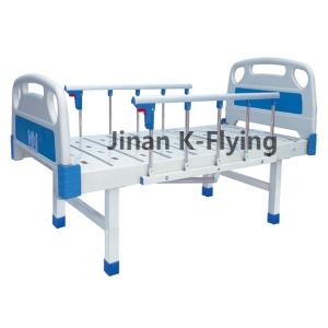 China Cold Rolled Steel Medical Patient Bed Foldable Handshake on sale