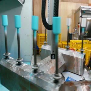 China Helmet Wine Bottle Automatic Painting Machine Three Axis Multi Station Rotation on sale