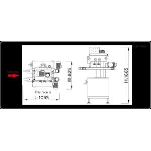 0.55KW Pouch Packaging Line 7000bph Automatic Clamp Machine Bottle Rotary Cover