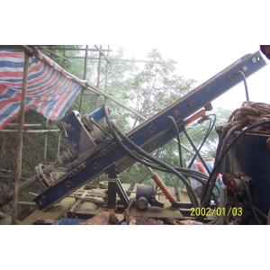Portable Auger Drilling Rig Borehole Stepless Shift / DTH Hammer Drilling MD -