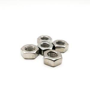 M10 Hexagon Nut Din 934 , Q215 Alloy Hex Clinch Nut Closely Pitched Thread