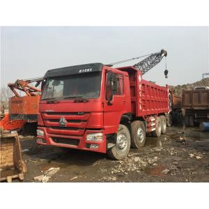 Used Sinotruk Dump Truck HOWO 12 Tires 8× 4 Tipper Truck 340HP on Promotion