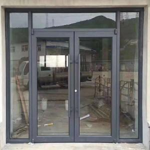 Aluminum Casement Doors With 1.4mm Aluminum Wall For Boutique Hotel