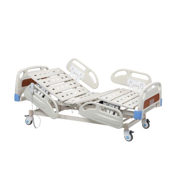 Buy Medical Folding Hospital Beds / 5 Function Automatic Patient Bed at wholesale prices
