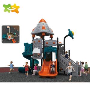 Public Park Plastic Playground Slide For Outdoor Playground