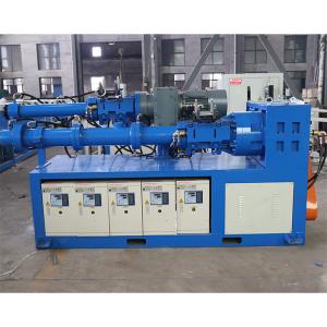 Durable 1000mm Working Length Rubber Extruder Machine With 300mm Front Screw