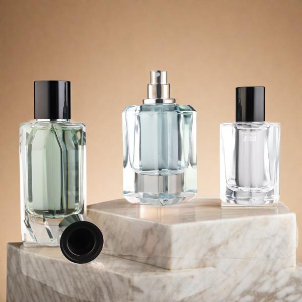 30ml Gold Serum Mist Spray Bottle with Pump Glass Screen Printing for Perfume