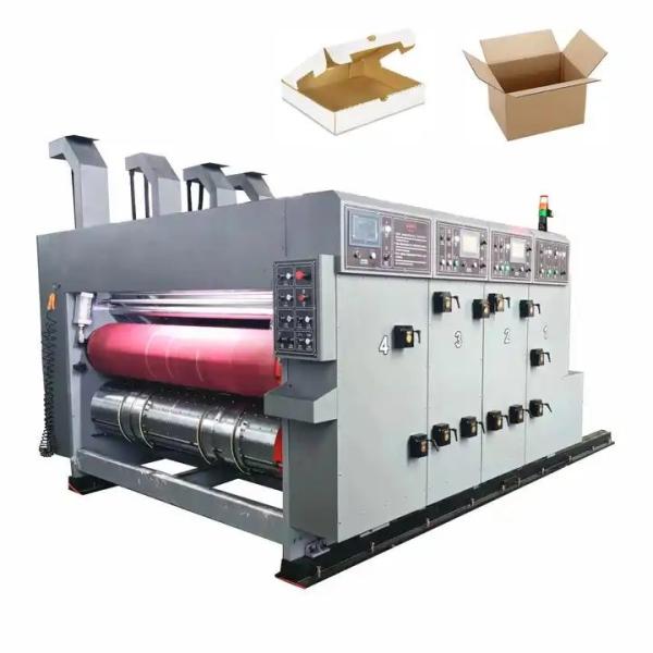 Fully Automatic Carton Making Machine PLC Control Corrugated Carton Flexo
