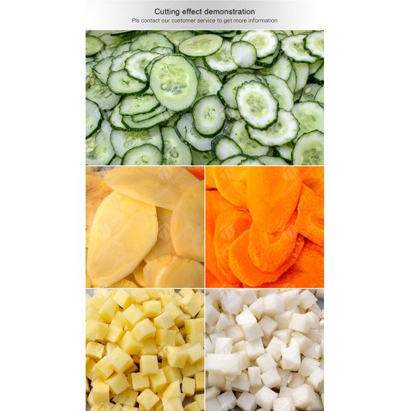 Double head vegetable cutting machine Onions Saiko persimmon papaya Potato Carrot okra Greens Lettuce Cao Xin Baby Cabbage Chinese Cabbage Cabbage