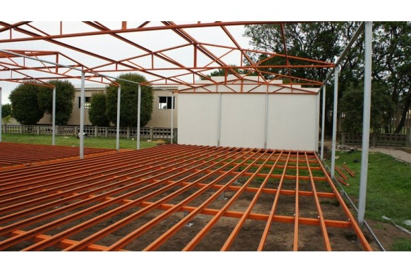Flexible Layout Structural Steel Fabrications Light Steel Structure Sandwich